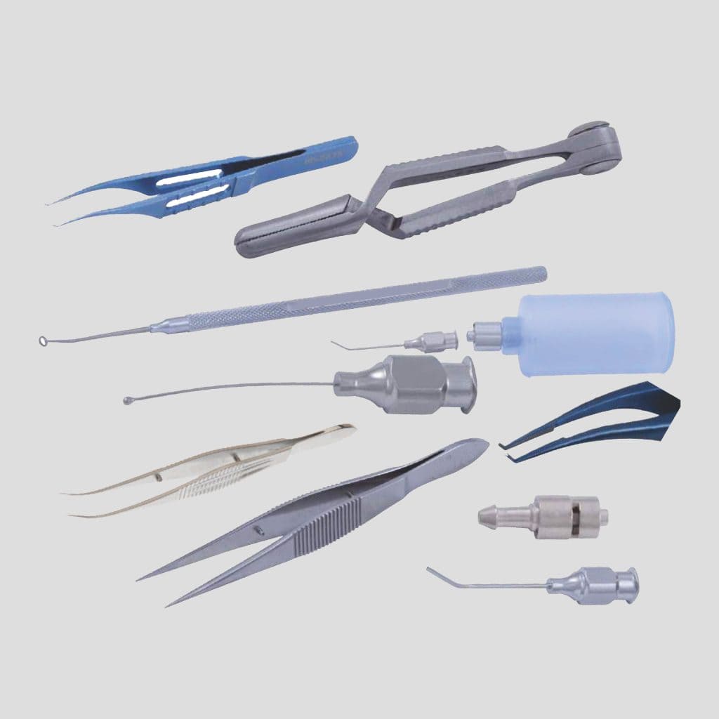 Ophthalmic Micro Surgical Instruments Set